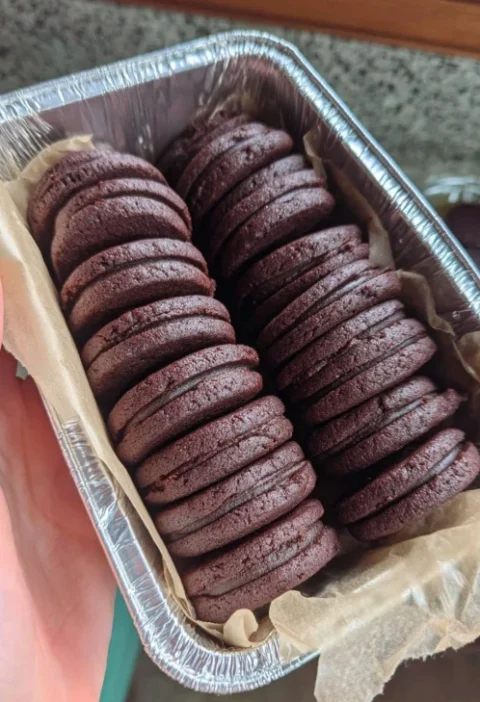 Old-Fashioned Church-Supper Wienerstube Cookies