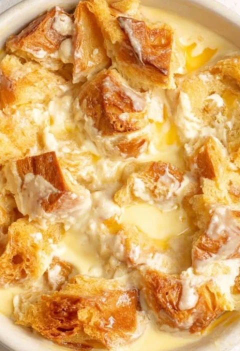 Orange Croissant Breakfast Bake