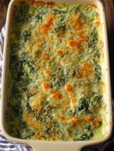 Grandma’s Homestyle Trisha Yearwood’s Spinach Casserole