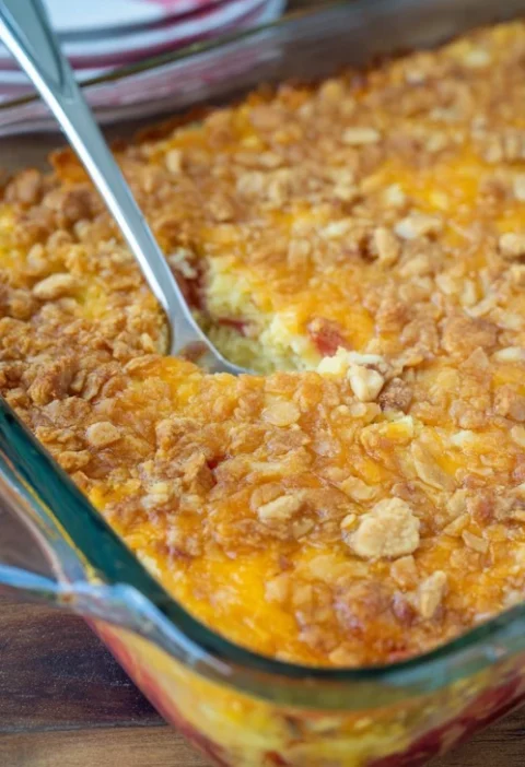 Aunt Betty’s Homestyle Cherry Pineapple Dump Cake