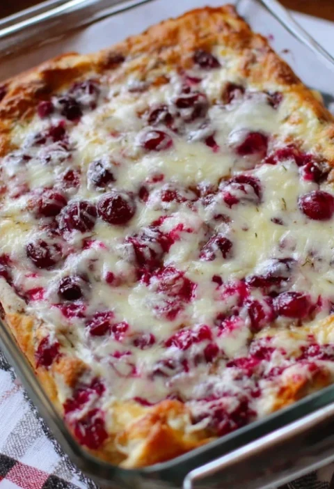 Baked Cranberry Cream Cheese Dip