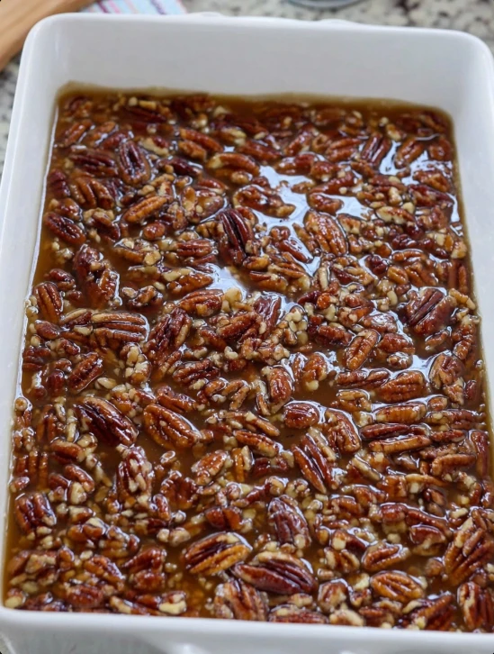 Baked Pecan Pie French Toast