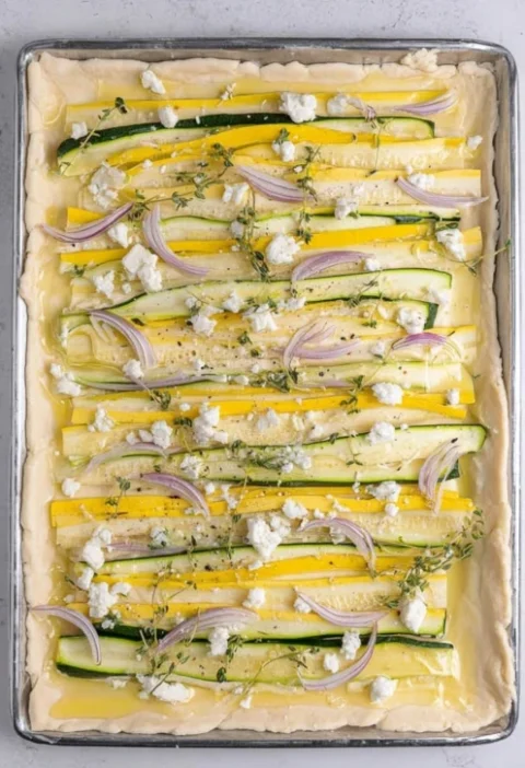 Easy Summer Squash Tart