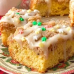 Eggnog Crumb Cake