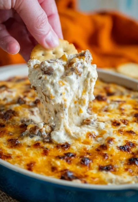Church-Supper Baked French Onion Dip