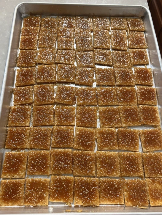 Old-Fashioned Family Churro Cracker Candy