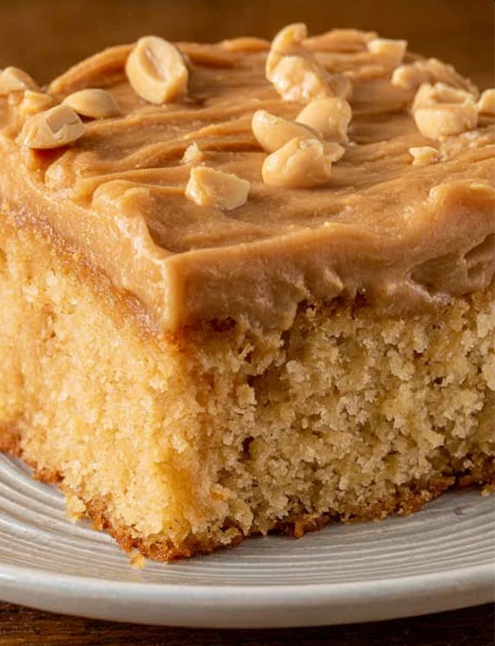 Old-Fashioned Peanut Butter Cake