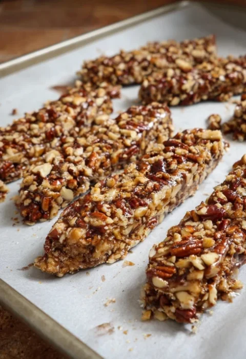 Old-Fashioned Pecan Logs