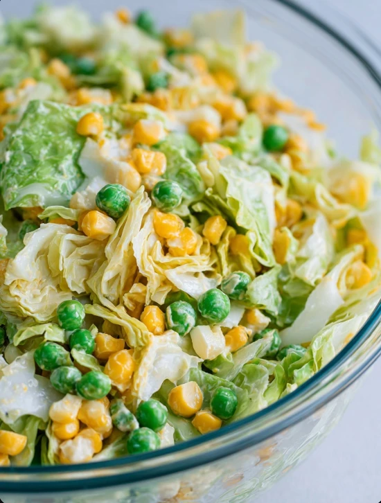 Warm Sunday-Style Creamy Cabbage Salad