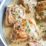 Aunt Betty’s Homestyle Chicken au Poivre