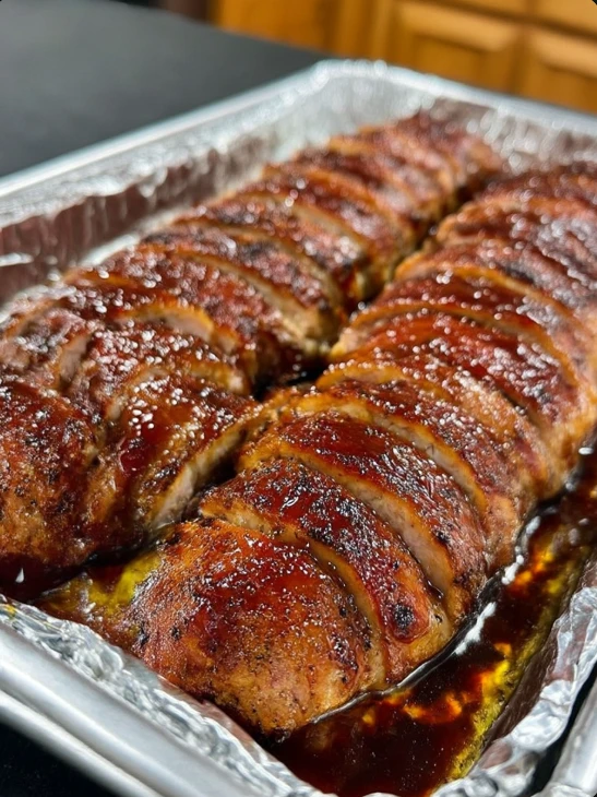 Bacon Brown Sugar Pork Tenderloin