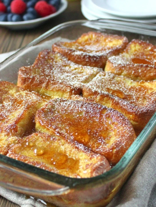Caramel-Bottom French Toast Bake