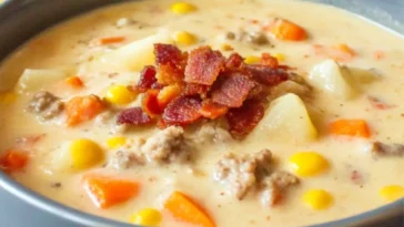 Cheesy Cowboy Soup