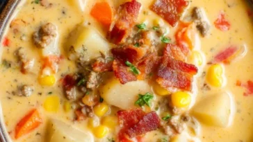Cheesy Cowboy Soup
