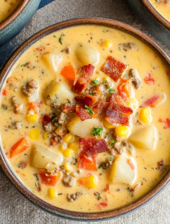 Cheesy Cowboy Soup