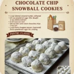 Chocolate Chip Snowball Cookies