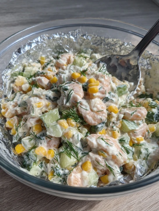 Chopped Shrimp Salad