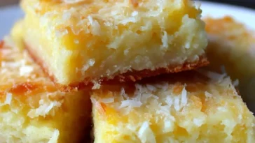 Coconut Butter Bars