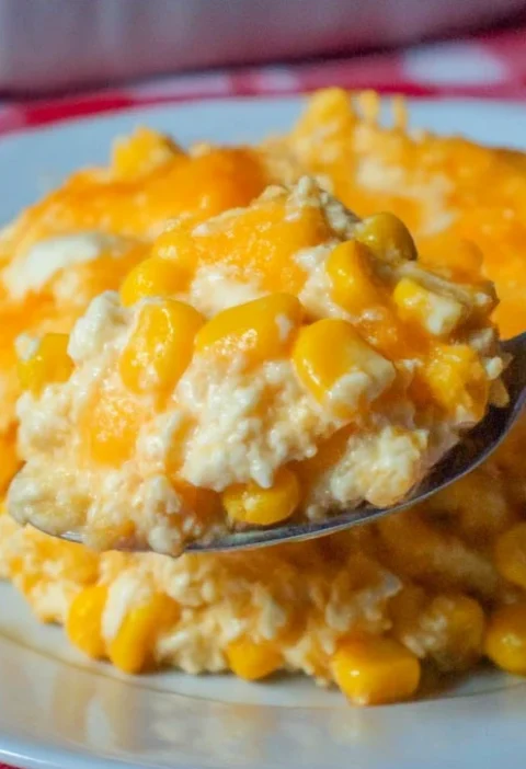 Cream Cheese Corn Casserole
