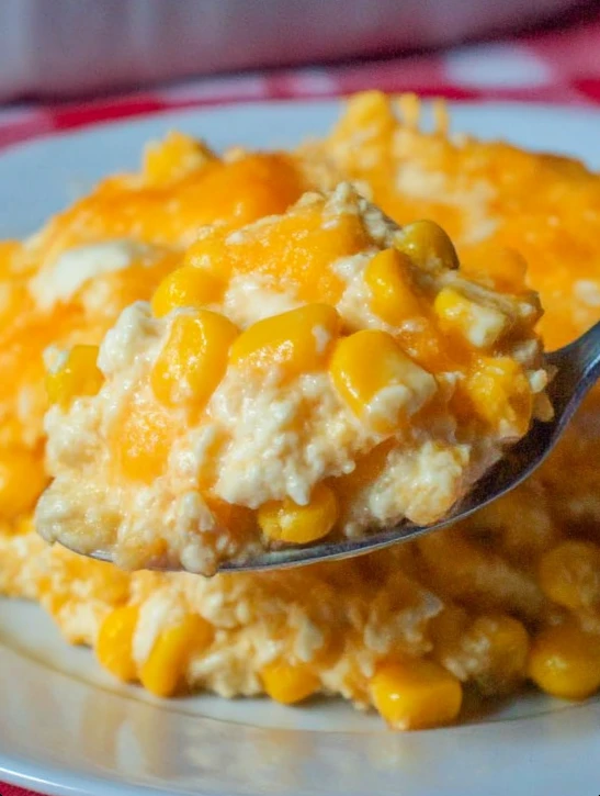 Cream Cheese Corn Casserole