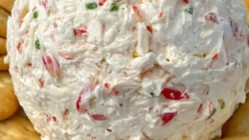 Devil Crab Cream Cheese Ball