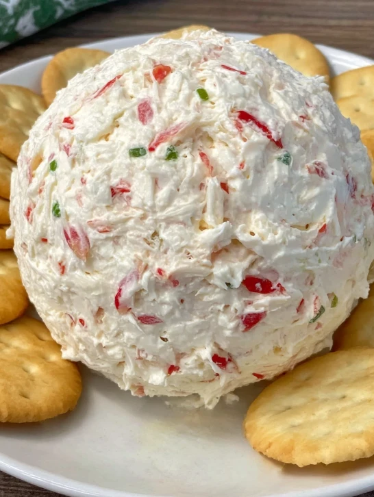 Devil Crab Cream Cheese Ball