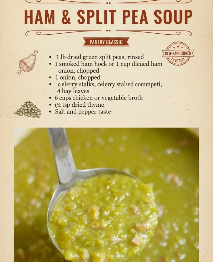 Ham & Split Pea Soup