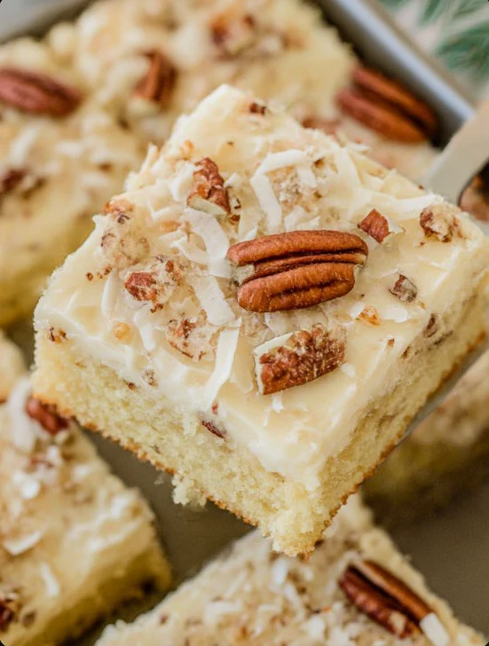 Italian Cream Sheet Cake