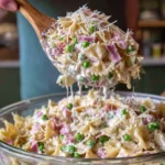 Layered Spring Pasta Salad