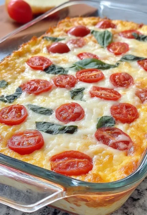 Margherita Pizza Dip