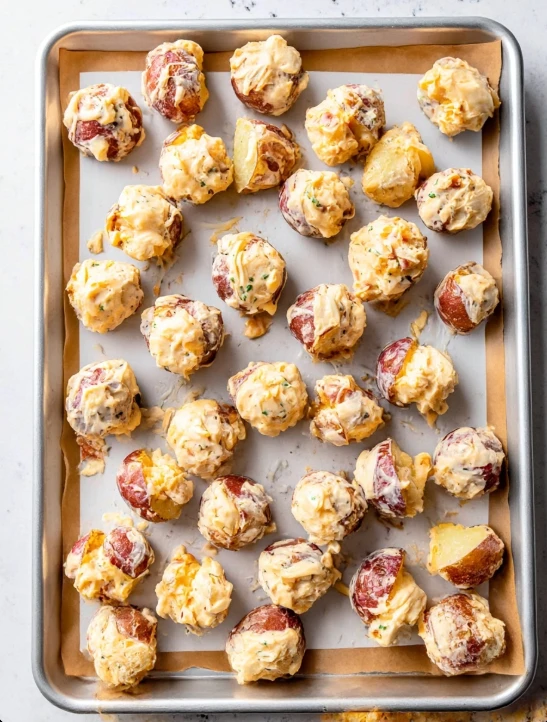 Mayonnaise Roasted Potatoes