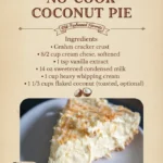 No-Cook Coconut Pie