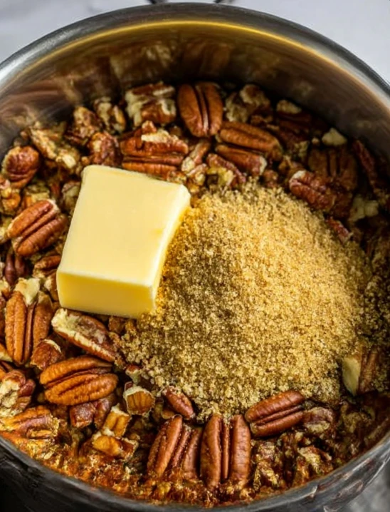 Old-Fashioned Pecan Pie Bark