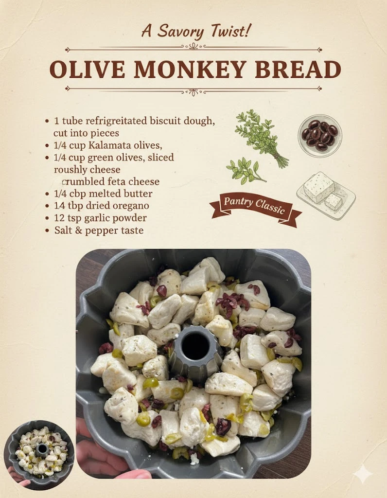 Olive Monkey Bread