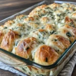 Spinach Artichoke Pull-Apart Bread