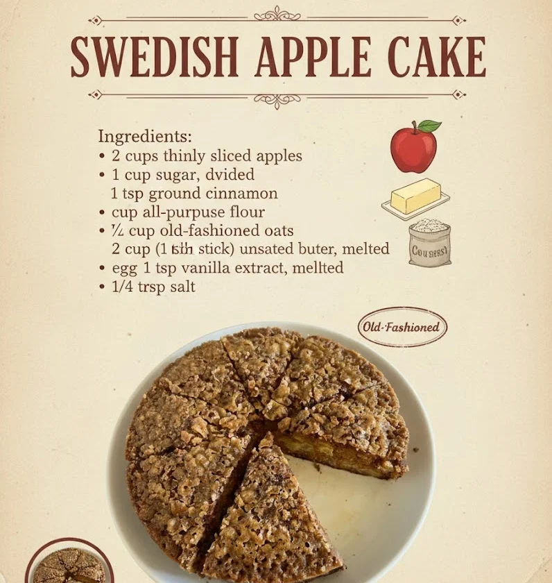 Swedish Apple Cake