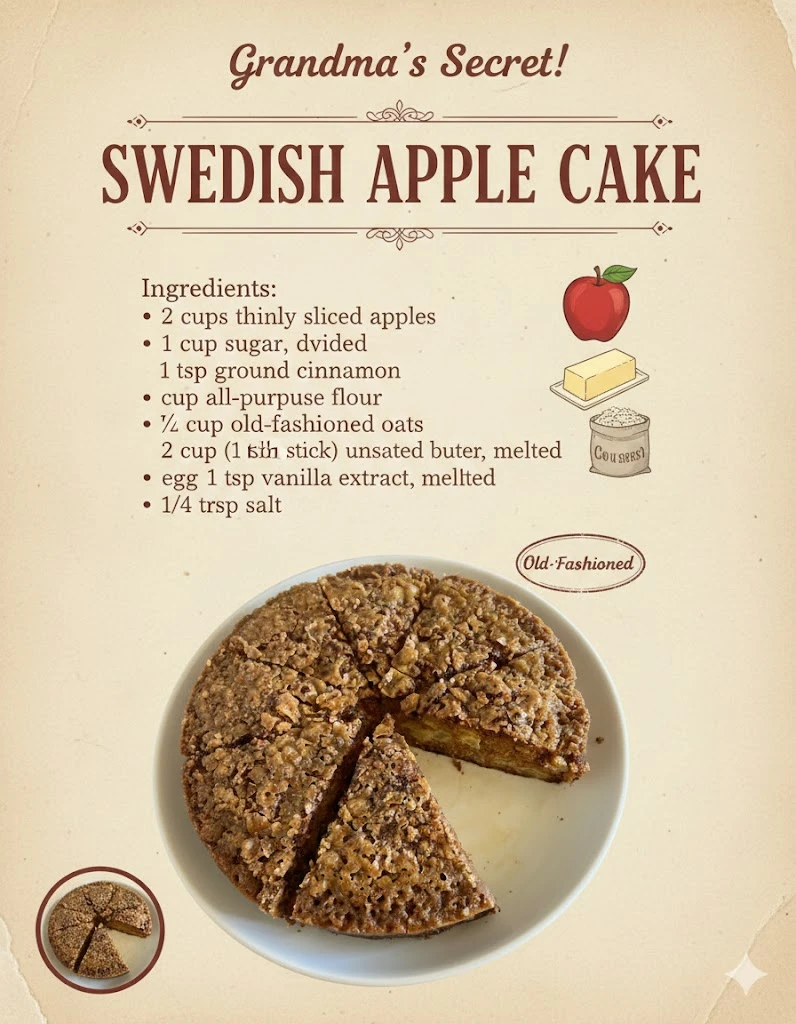 Swedish Apple Cake