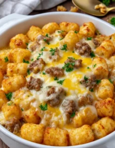 Tater Tot Breakfast Casserole