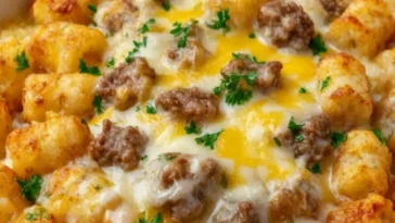 Tater Tot Breakfast Casserole