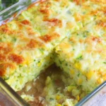 Zucchini Cornbread Casserole