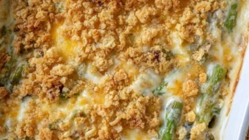 Asparagus Cracker Casserole