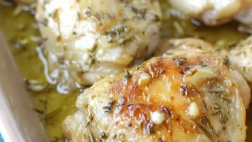 Baked Greek Lemon Chicken