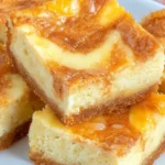 Blender Cinnamon Roll Cheesecake Bars