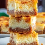 Blender Cinnamon Roll Cheesecake Bars