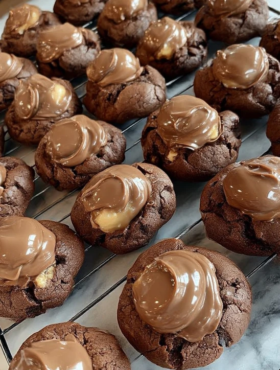 Buckeye Brownie Cookies