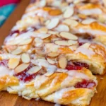 Cherry Almond Danish (Coffee Cake)