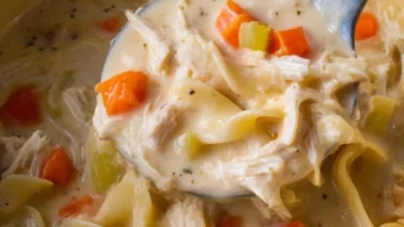 Creamy Chicken Noodle Soup
