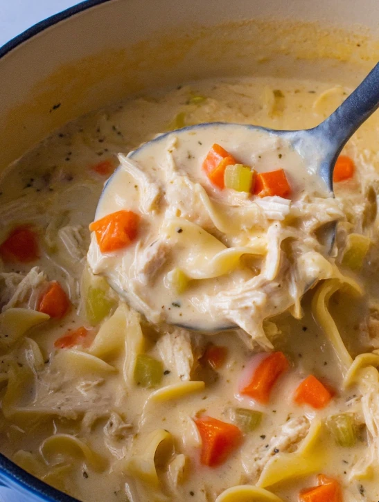 Creamy Chicken Noodle Soup