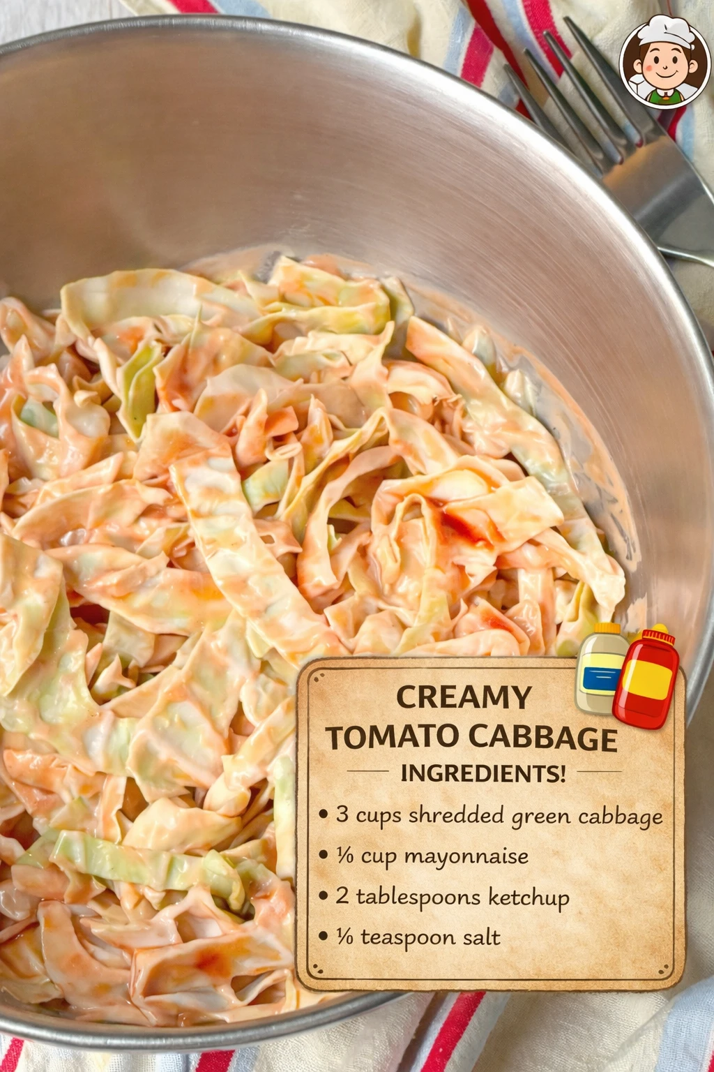 Creamy Tomato Cabbage