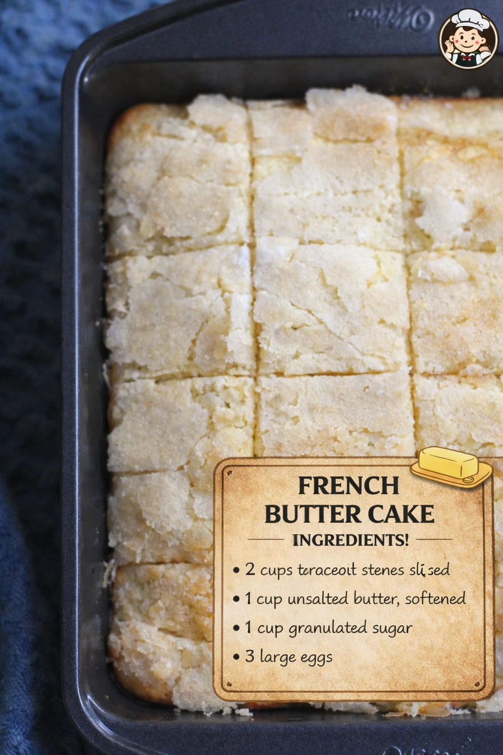 French Butter Cake